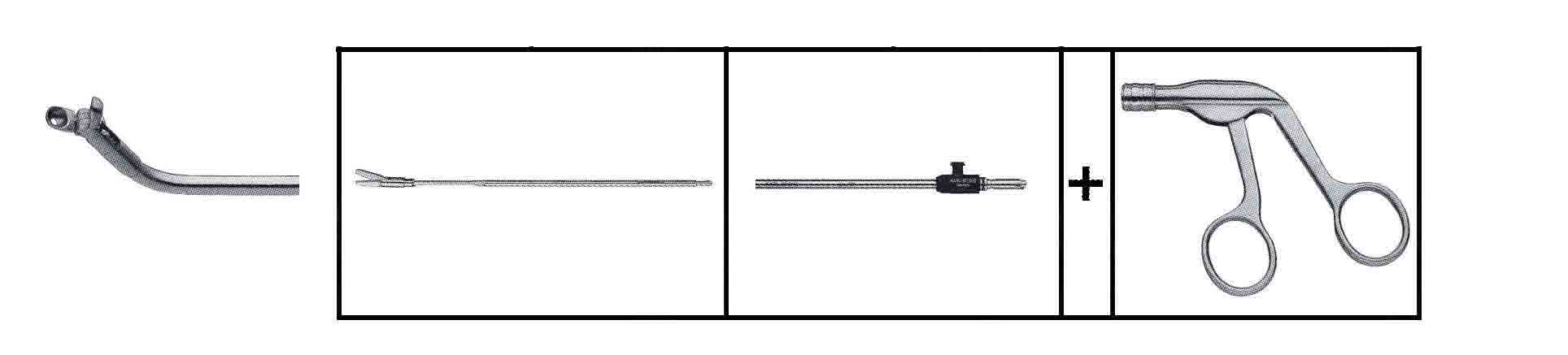 STAMMBERGER DUBLE SPOON FORSEPS 65° 3MM